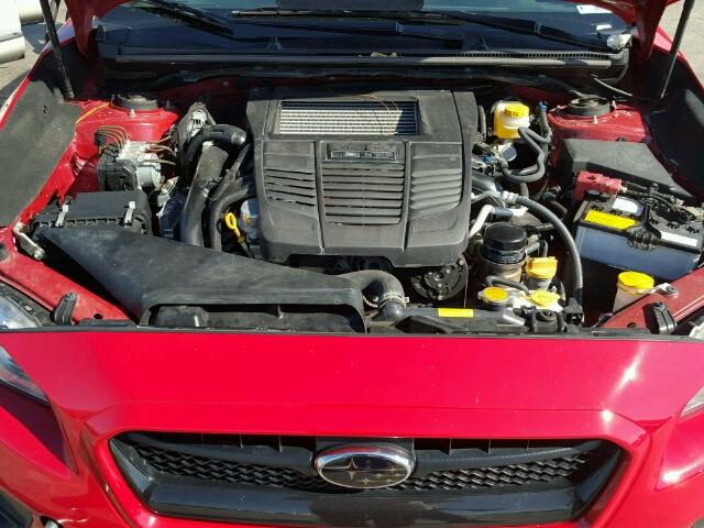 JF1VA1B61H9825553 - 2017 SUBARU WRX RED photo 7