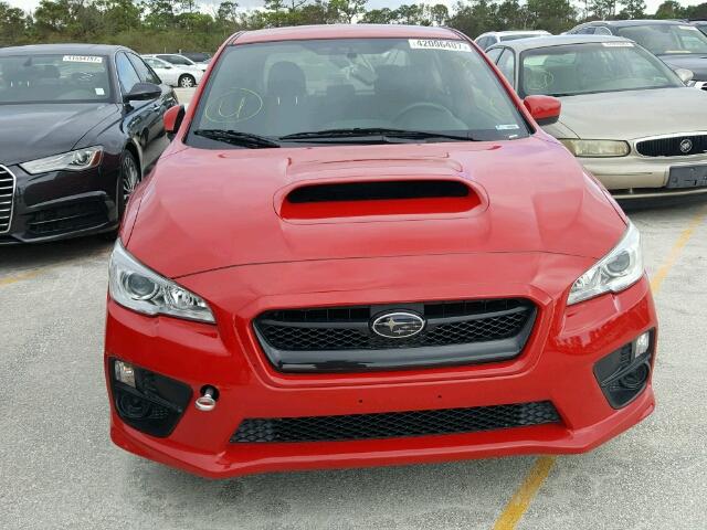 JF1VA1B61H9825553 - 2017 SUBARU WRX RED photo 9