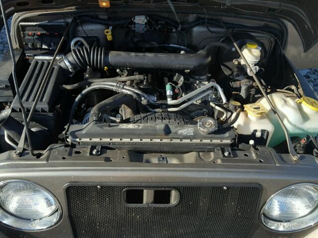 1J4FA49S45P360884 - 2005 JEEP WRANGLER / TAN photo 7