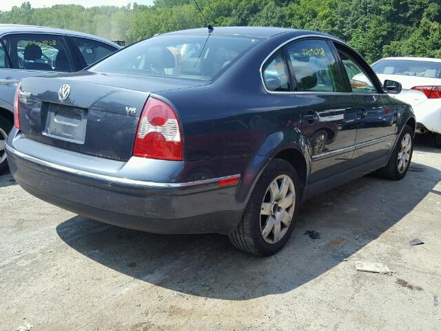 WVWRH63BX1P272953 - 2001 VOLKSWAGEN PASSAT GLX 石墨色 照片 4