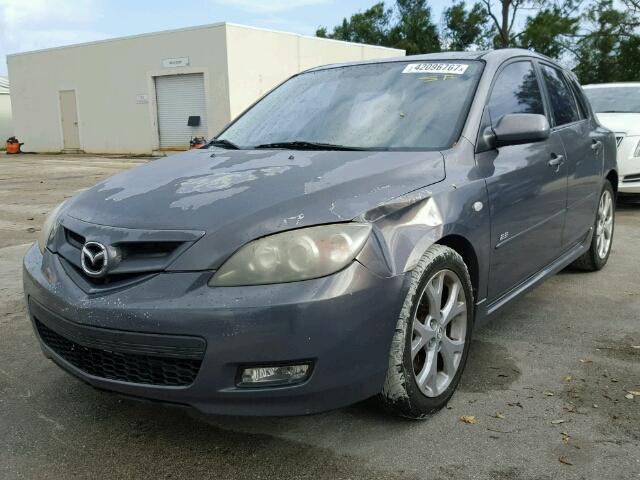 JM1BK143171663689 - 2007 MAZDA 3 GRAY photo 2