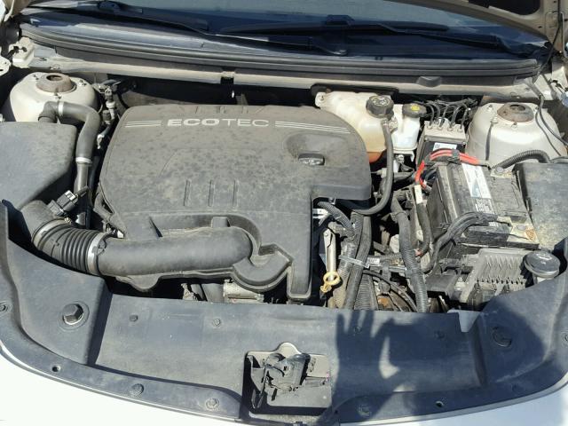 1G1ZC5EB8AF161371 - 2010 CHEVROLET MALIBU 1LT GOLD photo 7