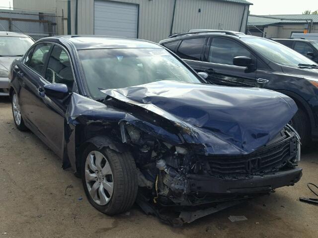 1HGCP26708A160279 - 2008 HONDA ACCORD BLUE photo 1