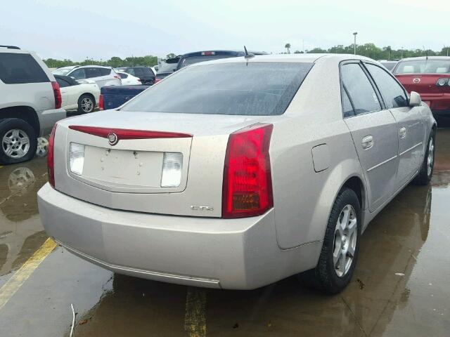 1G6DM57T570163386 - 2007 CADILLAC CTS BEIGE photo 4