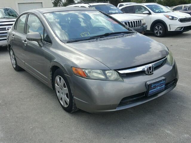 1HGFA16548L028394 - 2008 HONDA CIVIC LX TAN photo 1