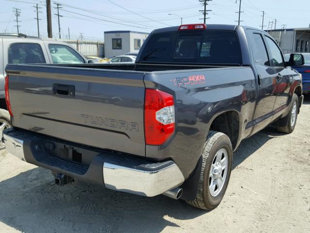 5TFRY5F1XHX217460 - 2017 TOYOTA TUNDRA DOU GRAY photo 4