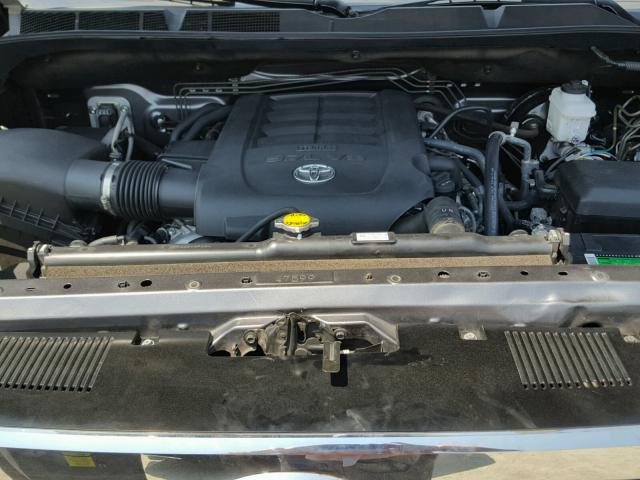 5TFRY5F1XHX217460 - 2017 TOYOTA TUNDRA DOU GRAY photo 7