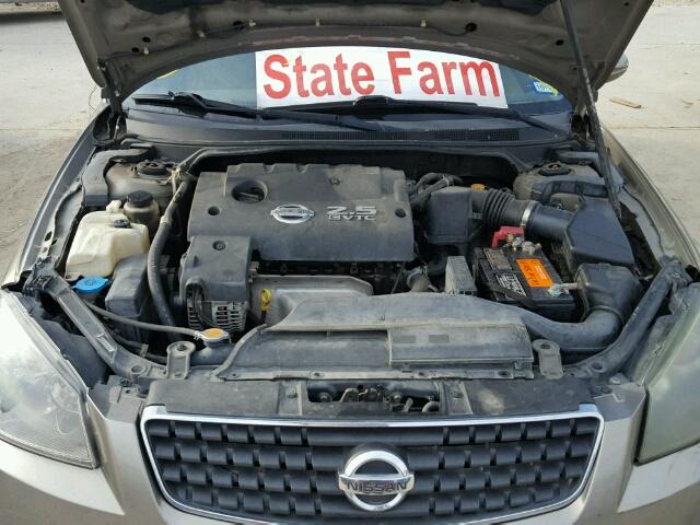 1N4AL11D16C212082 - 2006 NISSAN ALTIMA GOLD photo 7