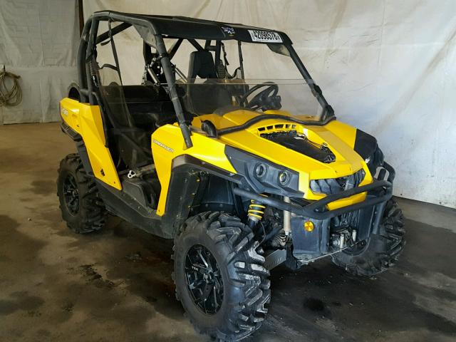 3JBKGCN10CJ000173 - 2012 CAN-AM COMMANDER YELLOW photo 1