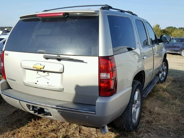 1GNSCCE03DR369745 - 2013 CHEVROLET TAHOE SILVER photo 4