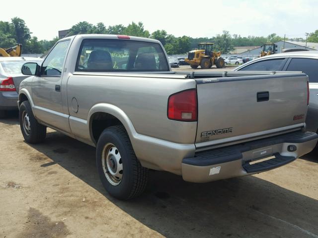 1GTDT14W7YK179912 - 2000 GMC SONOMA SILVER photo 3