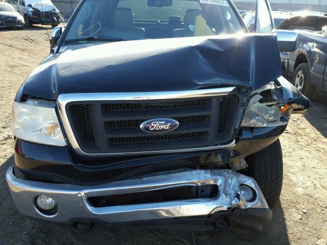 1FTPW14V46FA88128 - 2006 FORD F150 SUPER BLACK photo 7