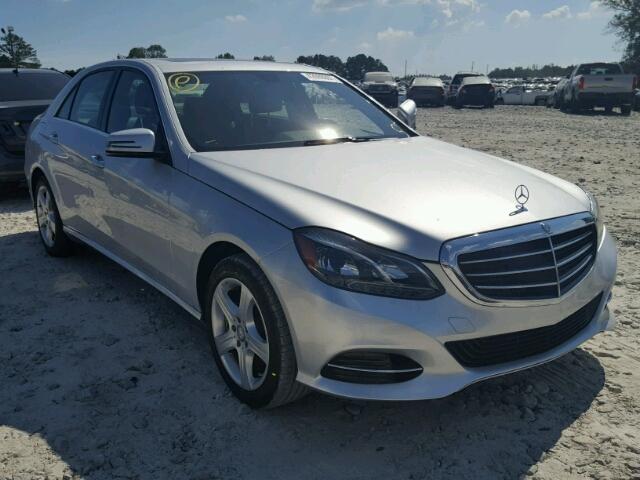 WDDHF5KB6EA962761 - 2014 MERCEDES-BENZ E 350 SILVER photo 1