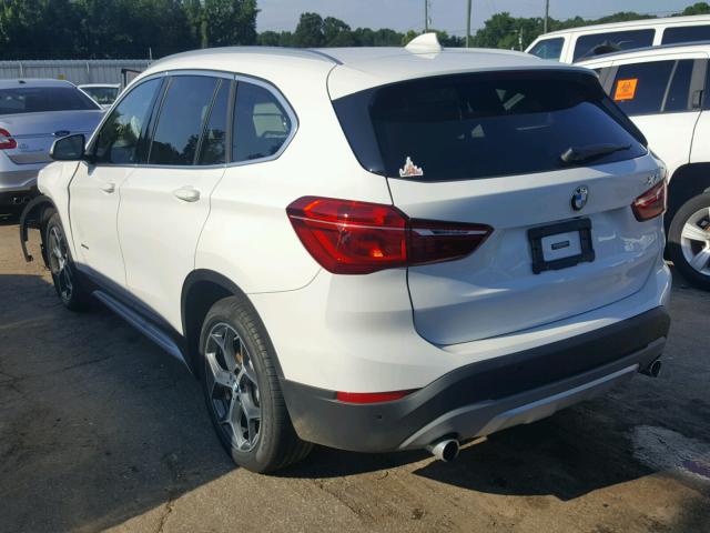 WBXHT3Z31J4A66727 - 2018 BMW X1 XDRIVE2 WHITE photo 3