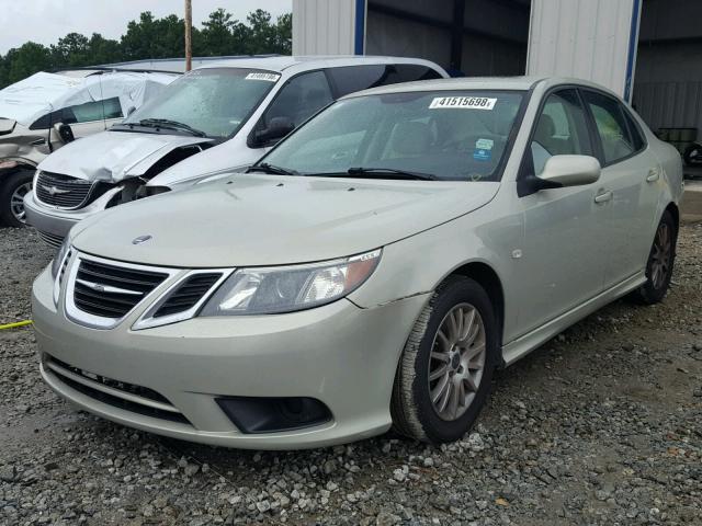 YS3FB49Y581145053 - 2008 SAAB 9-3 2.0T GREEN photo 2