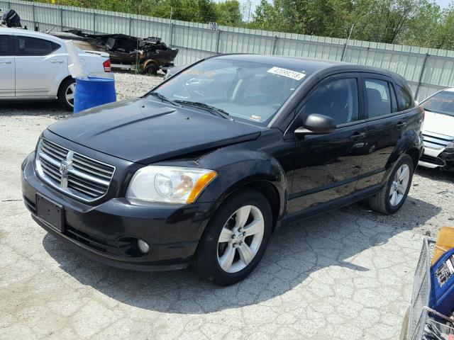 1B3CB3HA6AD566472 - 2010 DODGE CALIBER MA BLACK photo 2