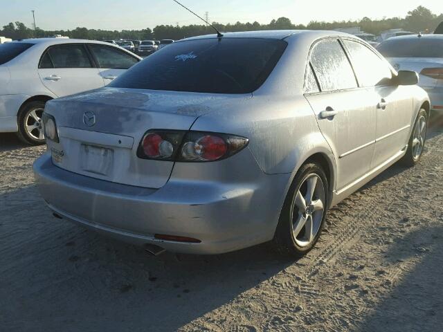 1YVHP80C085M10197 - 2008 MAZDA 6 SILVER photo 4