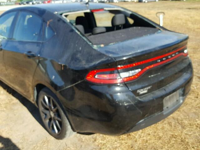 1C3CDFAAXGD529930 - 2016 DODGE DART BLACK photo 9