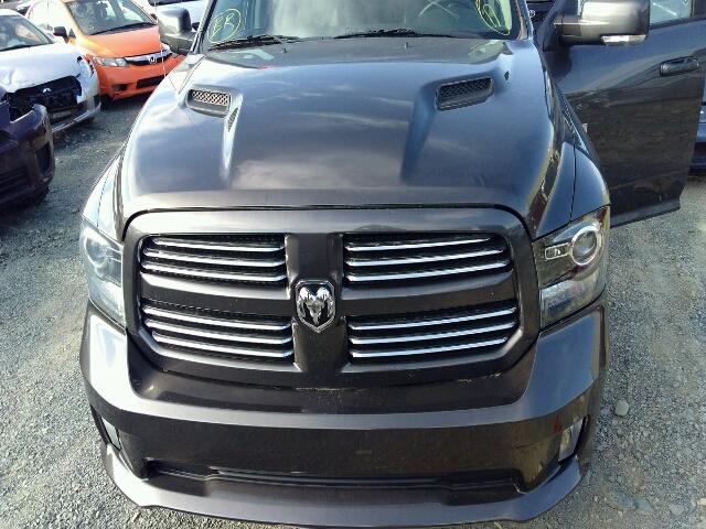 1C6RR7MT4ES308026 - 2014 RAM 1500 SPORT GRAY photo 9