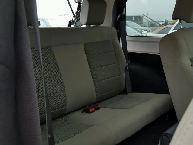 1J4FA54118L536080 - 2008 JEEP WRANGLER S Կարմիր լուսանկար 6