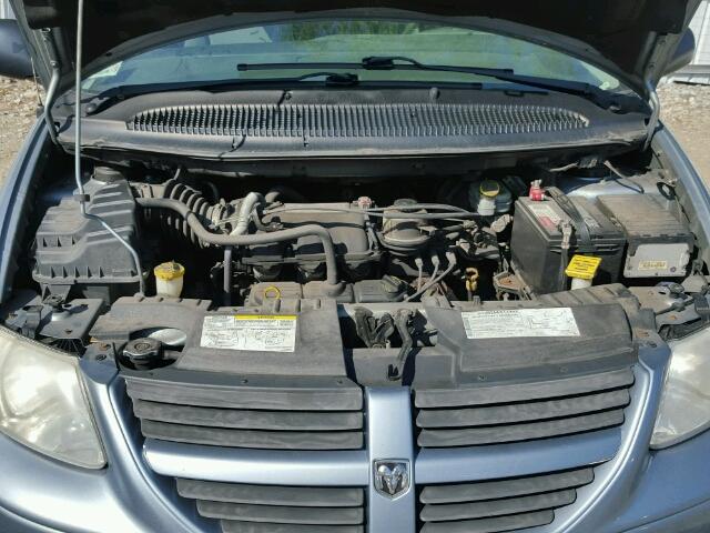 2D4GP44LX6R628204 - 2006 DODGE GRAND CARA BLUE photo 7