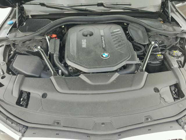 WBA7E2C58JG742249 - 2018 BMW 740 I BLACK photo 7