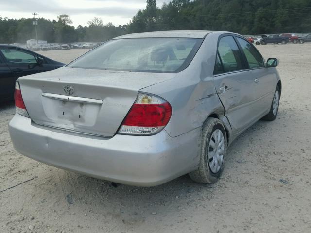 4T1BE32K55U018466 - 2005 TOYOTA CAMRY LE SILVER photo 4