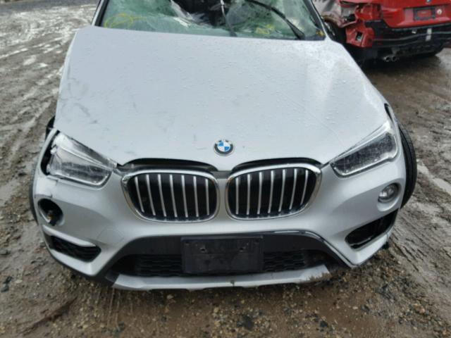 WBXHT3Z39H4A56344 - 2017 BMW X1 XDRIVE2 SILVER photo 7