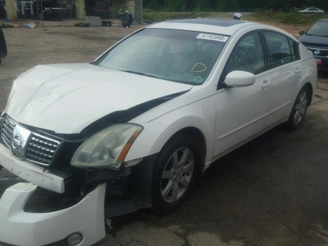 1N4BA41E85C857850 - 2005 NISSAN MAXIMA SE WHITE photo 2