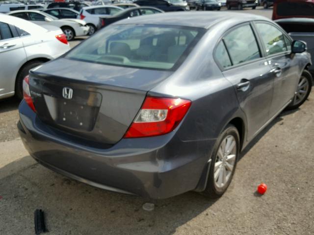 19XFB2F91CE033610 - 2012 HONDA CIVIC EXL 黑色 照片 4