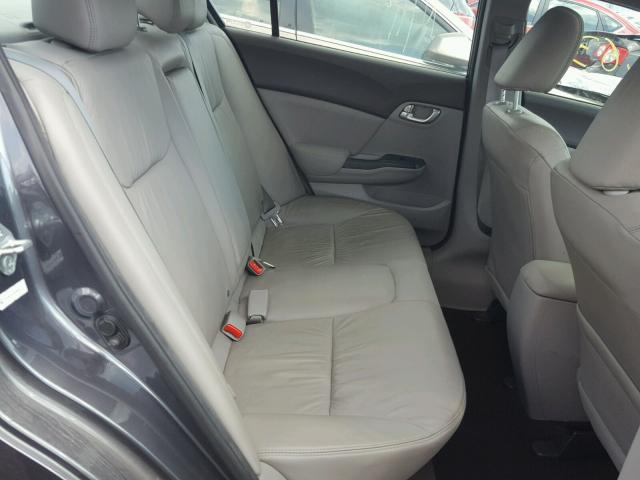 19XFB2F91CE033610 - 2012 HONDA CIVIC EXL 黑色 照片 6