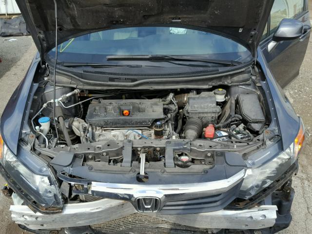 19XFB2F91CE033610 - 2012 HONDA CIVIC EXL 黑色 照片 7