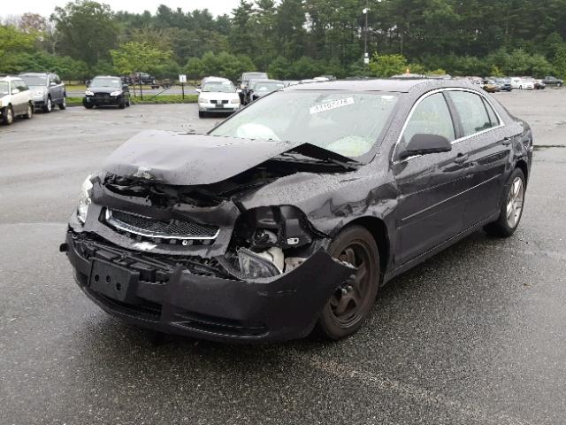 1G1ZB5EB4AF231676 - 2010 CHEVROLET MALIBU LS ნაცრისფერი ფოტო 2