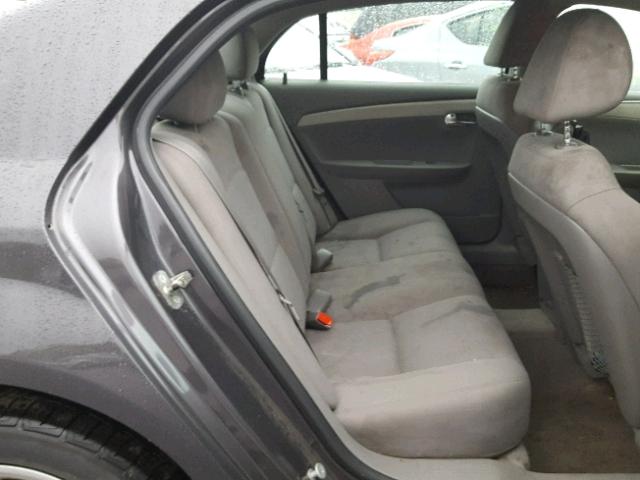 1G1ZB5EB4AF231676 - 2010 CHEVROLET MALIBU LS ნაცრისფერი ფოტო 6