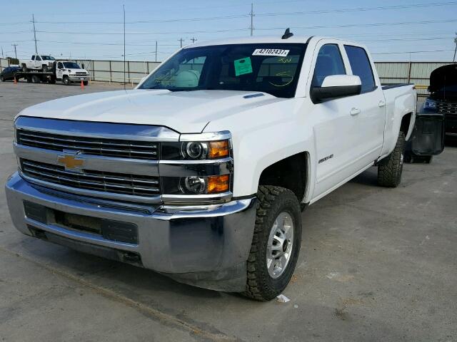 1GC1KVE81GF231863 - 2016 CHEVROLET SILVERADO WHITE photo 2