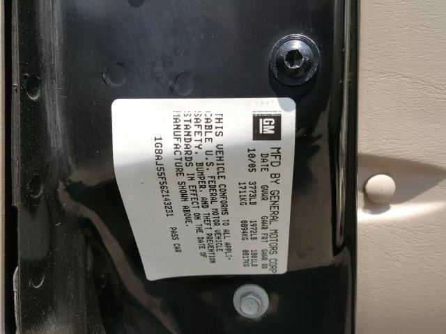 1G8AJ55F56Z143231 - 2006 SATURN ION LEVEL GOLD photo 10