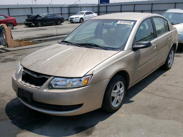 1G8AJ55F56Z143231 - 2006 SATURN ION LEVEL GOLD photo 2