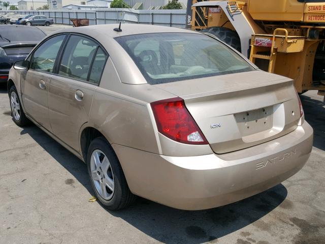 1G8AJ55F56Z143231 - 2006 SATURN ION LEVEL GOLD photo 3