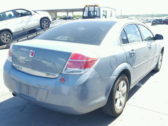 1G8ZR575X7F312257 - 2007 SATURN AURA GREEN GRAY photo 4