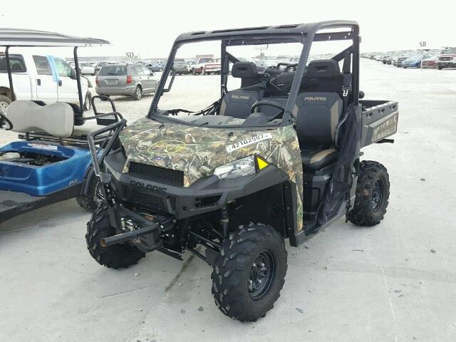 4XARTE875FT123790 - 2015 POLARIS RANGER BLACK photo 2