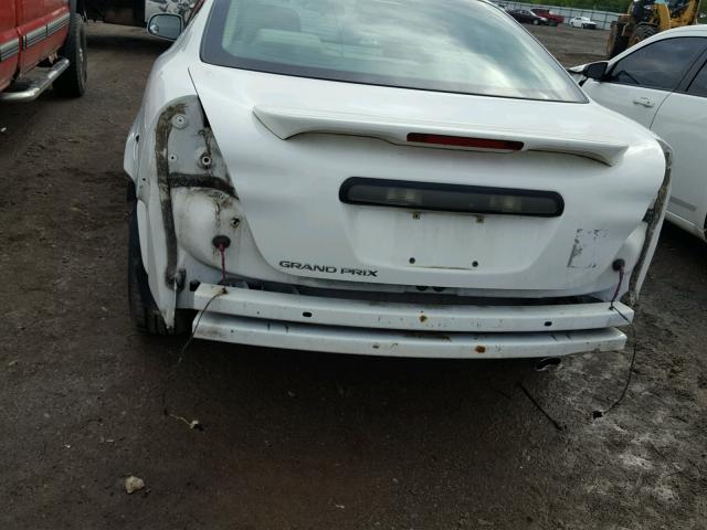 2G2WP552681160286 - 2008 PONTIAC GRAND PRIX Ağ foto 9