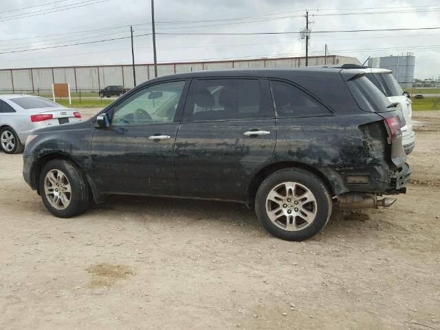 2HNYD28308H510688 - 2008 ACURA MDX TECHNO BLACK photo 9