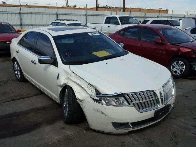 3LNHL2JC2CR831787 - 2012 LINCOLN MKZ თეთრი ფოტო 1