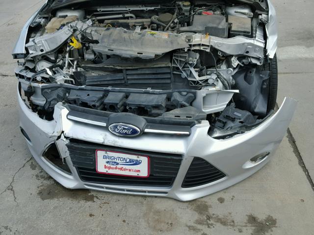 1FADP3K27DL200722 - 2013 FORD FOCUS SE SILVER photo 7