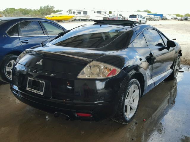 4A3AK24F89E013567 - 2009 MITSUBISHI ECLIPSE GS BLACK photo 4