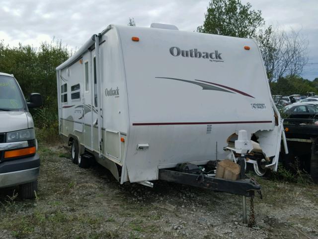 4YDT23R276G917916 - 2006 KEYSTONE OUTBACK WHITE photo 1