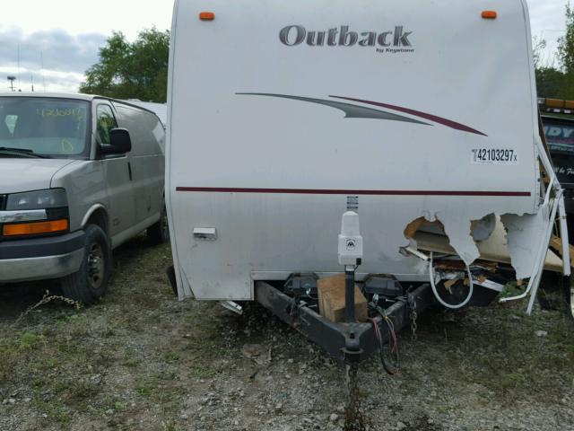 4YDT23R276G917916 - 2006 KEYSTONE OUTBACK WHITE photo 8