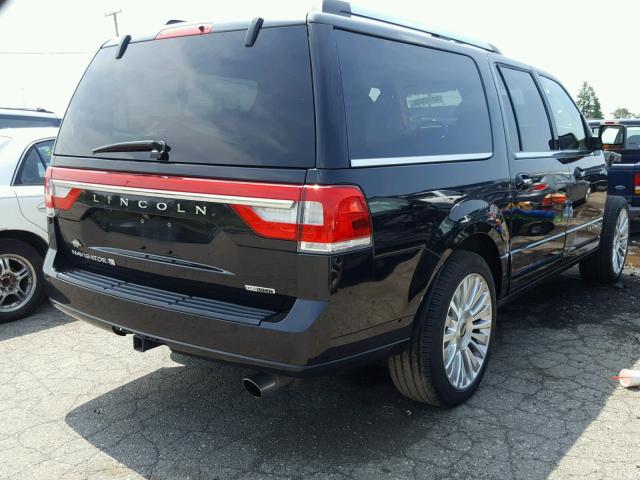 5LMJJ3JT1FEJ03086 - 2015 LINCOLN NAVIGATOR 黑色 照片 4