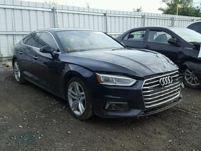 WAUCNCF59JA056076 - 2018 AUDI A5 PRESTIG BLUE photo 1