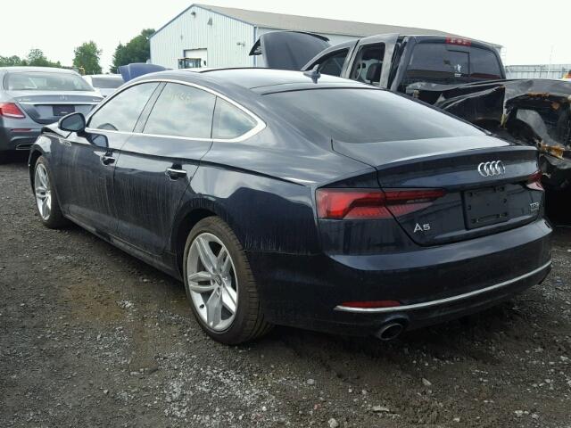 WAUCNCF59JA056076 - 2018 AUDI A5 PRESTIG BLUE photo 3